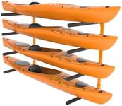 VEVOR Wall Kayak Storage Rack, 4-Ca