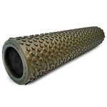 RumbleRoller Gator - 22 Foam Roller - Foam Muscle Roller Optimized for Cross Frictional Massage