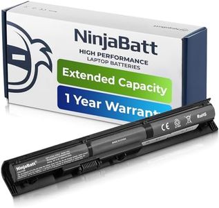 NinjaBatt Battery for HP 756743-001 V104 vi04 756744-001 Envy 14 15 17 Series Probook 450 g2 g3 756478-851 756478-422 756478-421 756478-422 - High Performance [4 Cells/2200mAh]