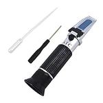 OriGlam RSG-100ATC Black Brix 0-32% Refractometer Beer Sugar Wine Alcohol Wort SG Meter Saccharimeter Handheld Tester Tools