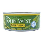 John West Tuna Chunks In Sunflower Oil, 160g