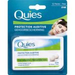 Quies Natural Wax Earplugs, 12 Pairs