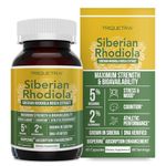 Siberian Rhodiola: Max Strength Rhodiola Rosea - 5% Rosavins, 2% Salidroside - BioPerine Absorption Enhancement, Grown in Siberia, DNA Verified - Reduce Stress, Enhance Energy & Cognition (60 Count)