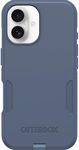 OtterBox Commuter Series MagSafe Case for iPhone 16 Plus, Shockproof, Drop Proof, Rugged, Protective Case, 3X Tested to Military Standard, Blue