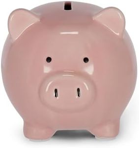 Legami - Salvadanaio in Ceramica - Coin Bank, Maialino Porta Soldi, Portamonete per Bambini, Idea Regalo Compleanno, Imparare a Risparmiare