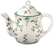 Pfaltzgraff Winterberry Sculpted 4-Cup Teapot