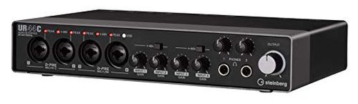 Steinberg UR44C 6x4 USB 3.0 Audio Interface with Cubase AI and Cubasis LE