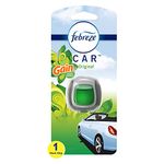 Febreze Car Gain Original Air Freshener (1 Count, 2 Ml), 0.06 Ounce (Pack of 8)