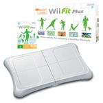 Nintendo Wii Fit Plus and Balance Board Bundle White