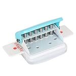 Adjustable 6-Hole Punch Paper Puncher for A4 Size Six Ring Binder Planner Inserts Refill Pages Paper Punching Machines