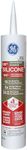 GE Advanced Silicone Kitchen & Bath Sealant, White, 298 ml Cartridge, Pack of 1