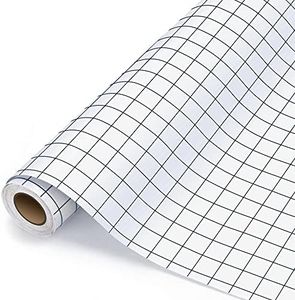 ImnBest Film de transfert pour traceur en vinyle - 30,5 x 500 cm - Film de transfert pour traceur Cri-cut - Silhouette Camée - Film de transfert pour décoration de fête, tasse Gris