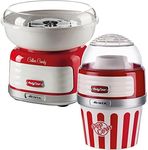 Ariete ARPK42 Retro Style Candy Floss Maker and Popcorn Maker Set