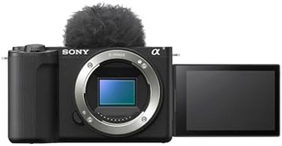 Sony ZV-E10 II di Sony | Vlog camera APSC con obiettivo intercambiabile (video 4K60p, registrazione 4:2:2 a 10 bit, 26 megapixel, stabilizzazione digitale avanzata, Real Time Eye AF)