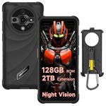 Ulefone Armor X31 Rugged Smartphone, 128GB/2TB TF, 48MP+20MP Night Vision, 6.56" Corning Gorilla Glass, Android 15 Helio G91, 4G 3-Card Slot, 6050mAh 18W, IP68 Waterproof Mobile Phones Unlocked NFC