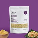 JIWA healthy by nature Organic Foxtail Millet | 100% Natural & Gluten Free | Cooks In 15Mins | Kangani Seeds | Unpolished High Fiber Little Millets | Wholegrain | Low Gi | 1 Kg