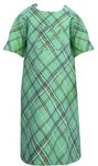 Linteum Textile Supply Premium Green IV Hospital Patient Gown with Telemetry Pocket, Green, One Size (Pack of 1)