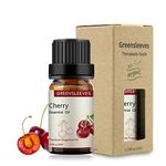 GREENSLEEVES Cherry Essential Oil, Fruit Fragrance Oil 10ml for Diffusers, Humidifiers, Aromatherapy