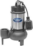 Superior Pump 93775 3/4HP Stainless Sewage Pump