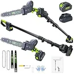 V-MODEST 2-IN-1 Cordless Pole Saw, 