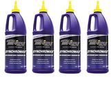 Royal Purple 01512 Set of 4 Synchromax Manual Transmission Fluid 1-Quart Bottles