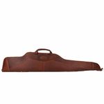 Tourbon Vintage Genuine Leather Gun Bag 50" Scoped Rifle Case