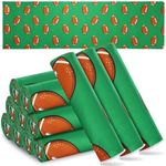 FuWeave 12 Pcs Cooling Towel 40 x 12 Inch Baseball Ice Towel Microfiber Football Towel Volleyball Towel Soccer Towel Softball Towel Fast Drying Towel for Gift Women Men(Green,Football)