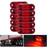 MASO 10 x Side Lights LED Side Marker Lights Indicator of Position Side Lamps 12V 24V Universal for Trailer Van Caravan Truck Lorry Car Bus