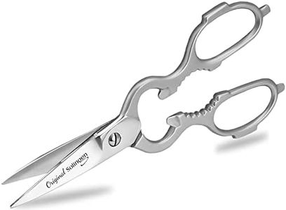Klassische Küchenschere aus Solingen Haushaltsschere Made in Germany mit Scharfem und Präzisem Schnitt Vielzweckschere mit einseitiger Mikroverzahnung Universal Schere aus Rostfreiem Edelstahl 20 cm