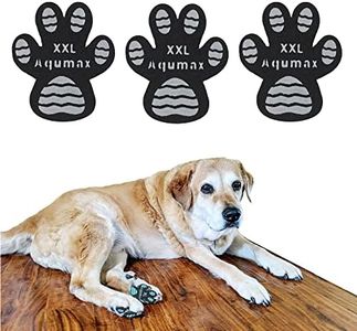 Aqumax Dog Paw Protector Anti Slip Paw Grips Traction Pads,Walk Assistant for Senior Dogs,Brace for Weak Paws or Legs,Dog Shoes Booties Socks Replacement 24 Pads XXL