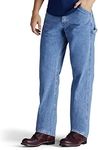 Lee Mens Loose Fit Straight Leg Carpenter Jean, Quartz Stone, 28W x 30L