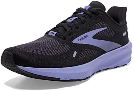 Brooks Launch 9 Black/Ebony/Purple 8 B (M)