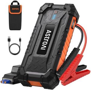 AstroAI S8 Ultra Battery Jumper Starter Portable, 4000A Car Jump Starter for Up to 10.0L Gas & 8.0L Diesel Engines, 88.8Wh Portable 12V Jump Box with USB Quick Charge and DC/Type C Port