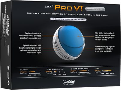 Titleist Pro V1 Golf Balls, 12-Pack – White