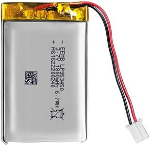 EEMB 3.7V Lipo Battery 1800mAh Rechargeable Lithium Polymer ION Battery Pack Li Polymer Battery 3.7v Packs (1 Count, 953450)