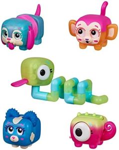 Little Live Pets - Squirkies: 5 Pack Interactive Fidget Toys, Fidget Feature, Click, Flick, Tangle, Pop, 30+ to Collect, Multiple Fidget Points, for Kids Ages 5+., Multicolor (26437)