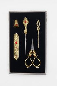 Wizardi Craft Scissors for Felting & Embroidery F07-M13-3-gold