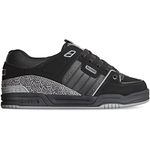 Globe Fusion Skateboard Shoes, Black Grey Stipple, 9.5 UK