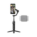 DJI OSMO Mobile 6 Smartphone Gimbal Stabilizer, 3-Axis Phone Gimbal, Built-In Extension Rod, Portable and Foldable, Vlogging Stabilizer, YouTube TikTok Video & OM Fill Light Phone Clamp