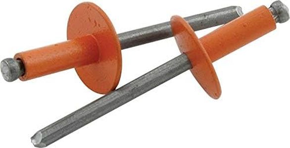 Allstar Performance ALL18178 Orange 3/16" Large Head Rivet, (Pack of 250)