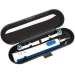 seplouis Electric Toothbrush Travel Case for Oral B & Philips Sonicare，Black