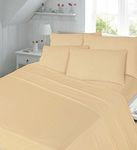 Thermal Flannelette Pillow Cases Flannel Pillowcases Plain Dyed Bedding, Latte