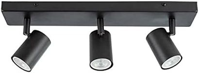 Livarno Lux Smart Ceiling Light (Black) Smart Home: automated Lighting System with Zigbee 3.0 Wireless Technology