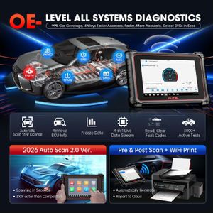Autel MaxiCOM MK900BT Diagnostic Tool – Wireless OBD2 Scanner