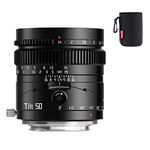 TTartisan 50mm F1.4 Tilt-Shift Lens, Compatible with Full-Frame Sony E-Mount Mirrorless Cameras Alpha a7 a7II a7III a7R a7RII a7RIII a7RIV a7S a7SII a9 a7C