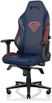 Secretlab Titan Evo Superman Gaming Chair - Ergonomic & Heavy Duty Computer Chair with 4D Armrests - Magnetic Head Pillow & Lumbar Support - Big and Tall 395 lbs - Blue/Red - Leatherette