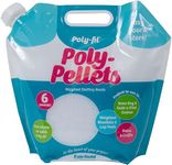 Fairfield Poly-Fil Poly-Pellets, Premium Polyester Weighted Stuffing Beads, Stuffing for Stuffed Animals, Toys, Bean Bags, Weighted Blankets, and More, 6 lb Bag