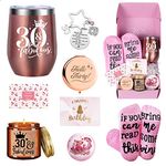 30th Birthday Gifts for Women, Personalised Gift Basket for Your Wife, Best Friends, Sisters, Daughter, Happy 30 Years Old Gift Ideas for Her