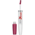 Maybelline New York SuperStay 24 2-Step Liquid Lipstick Makeup, Relentless Ruby, 1 kit