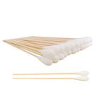 6 Inch Long Cotton Swabs,Large Cotton Buds with Bamboo Handle for Dogs 100pcs